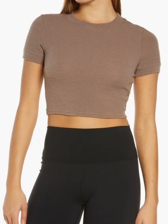 ALO Yoga Tops - Alo Pure Thermal Crop Top
